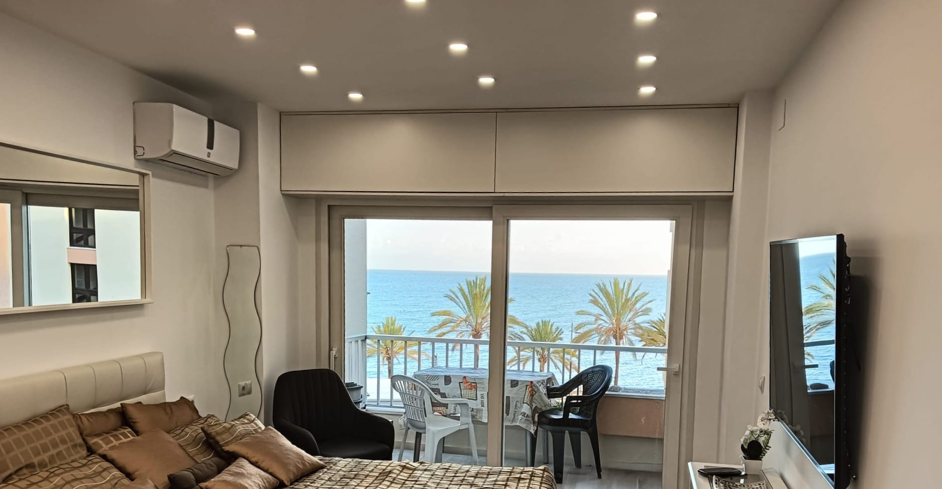Kitchen of Marbella Sea View Studio